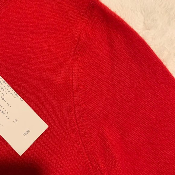 NWT Ellen Tracy 100% Cashmere Crewneck Sweater Sz Small - Picture 4 of 4